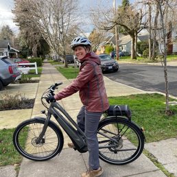 New Specialized Como right after my first ride - bringing it home in January