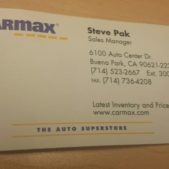 CarMax - rude, sales manager assumed I was buying a used car with fake documents Made feel like a criminal, lier I was Descriminated - Used Car Dealers Near Me - Buena Park, California CarMax - rude, sales manager assumed I was buying a used car with fake documents Made feel like a criminal, lier I was Descriminated - Used Car Dealers Near Me - Buena Park, California
