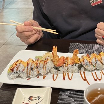 John’s Sushi House - The "Tornado Roll" - tuna -salmon - shrimp tempura-cucumber- avocado & more! - Sushi Bars Near Me - Philadelphia, Pennsylvania