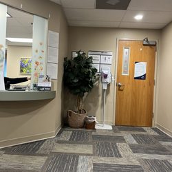 Maternal & Fetal Care at SSM Health St. Joseph Hospital - Waiting room and check in desk