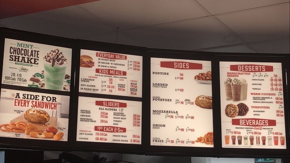 Arby's Breakfast Menu Prices at Marc Messer blog