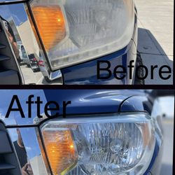 All Star Mobile Detailing - Head light restoration