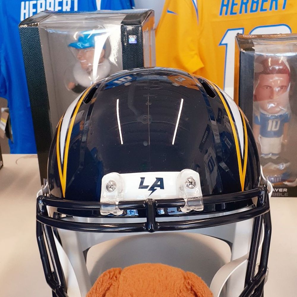 Chargers Team Store - Helmet, bobbleheads, and jerseys. 10/11/2025 - Sports Wear Near Me - El Segundo, California Chargers Team Store - Helmet, bobbleheads, and jerseys. 10/11/2025 - Sports Wear Near Me - El Segundo, California