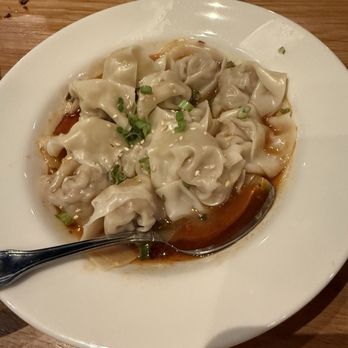 Dumpling King Asian Cuisine - 19. Spicy Pork Wonton in Chili Sauce - Szechuan Near Me - Sacramento, California Dumpling King Asian Cuisine - 19. Spicy Pork Wonton in Chili Sauce - Szechuan Near Me - Sacramento, California