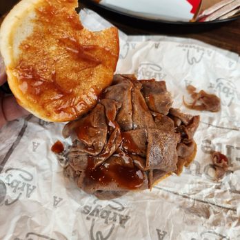 Arby’s - a sandwich with meat and sauce - Fast Food Near Me - Marion, Arkansas