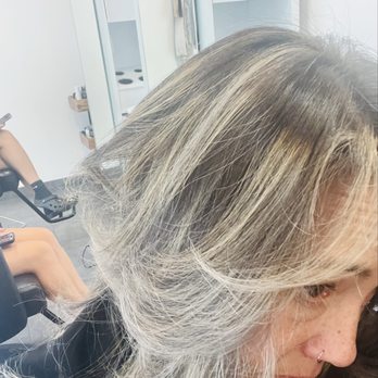 Salon Vo - Sure! I'll take platinum blonde! Why not :):):) - Hair Salons Near Me - Denver, Colorado