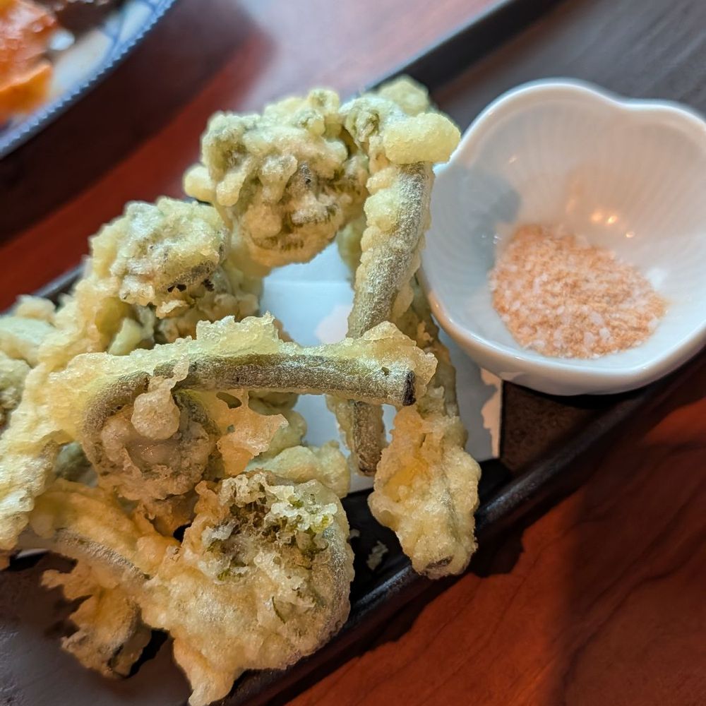 Kamonegi - Tempura fiddlehead - Japanese Near Me - Seattle, Washington Kamonegi - Tempura fiddlehead - Japanese Near Me - Seattle, Washington