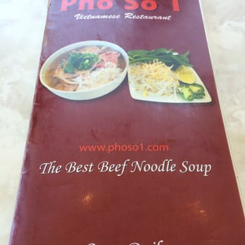 Pho So 1 - Menu - Vietnamese Near Me - Van Nuys, California Pho So 1 - Menu - Vietnamese Near Me - Van Nuys, California
