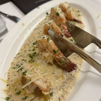 Spaghettini - Pommery Shrimp - Italian Near Me - Seal Beach, California