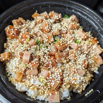 Fullerton Library Cafe - Spam Rice Bowl - total with tax $8.09 - Coffee & Tea Near Me - Fullerton, California Fullerton Library Cafe - Spam Rice Bowl - total with tax $8.09 - Coffee & Tea Near Me - Fullerton, California