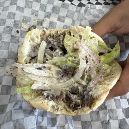 Beef Shawarma Pita