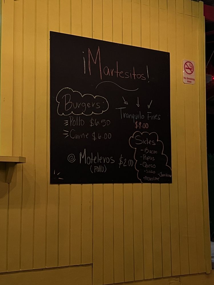 Tranquilo Burgers and Beers