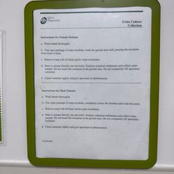 Quest Diagnostics - Urine sample collection instructions