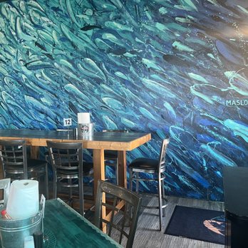 Beachside Seafood - The mural - Seafood Near Me - Indialantic, Florida Beachside Seafood - The mural - Seafood Near Me - Indialantic, Florida