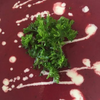Pêle Mêle - Red beetroot soup, my favourite! Very flavourful - Cafes Near Me - Berlin, BE Pêle Mêle - Red beetroot soup, my favourite! Very flavourful - Cafes Near Me - Berlin, BE
