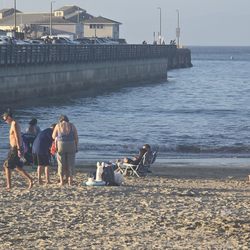 Monterey Muncipal Beach - Warm day