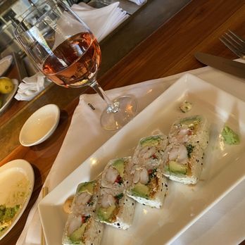 R+D Kitchen - R&D Coconut Shrimp Roll Sushi - New American Near Me - Yountville, California