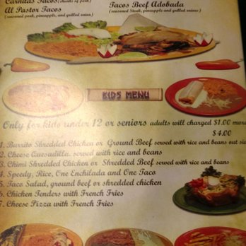 The Salsas Restaurant - Menu page 3 - Mexican Near Me - Greeneville, Tennessee The Salsas Restaurant - Menu page 3 - Mexican Near Me - Greeneville, Tennessee