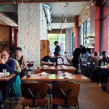 Great China - Another view of the long dining room looking toward the font entrance. - Chinese Near Me - Berkeley, California