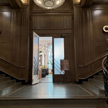 The George - Entry from lobby - New American Near Me - Seattle, Washington The George - Entry from lobby - New American Near Me - Seattle, Washington