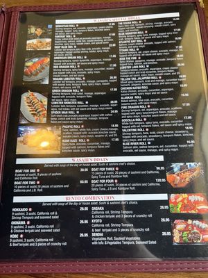 Menu photo 6 Wasabi Thai Sushi Fort Pierce, FL