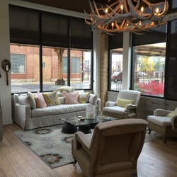 Above and Beyond Family Recovery Center - Entry area with large windows onto the street