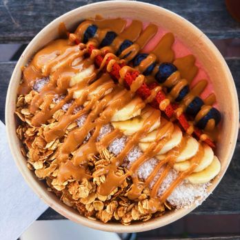 Loveshack Juicery - Breakfast bowl add peanut butter - Coffee & Tea Near Me - Ogunquit, Maine Loveshack Juicery - Breakfast bowl add peanut butter - Coffee & Tea Near Me - Ogunquit, Maine