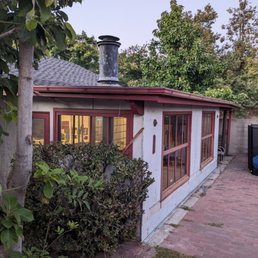 Costa Mesa sunroom removal (before) Costa Mesa sunroom removal (before)