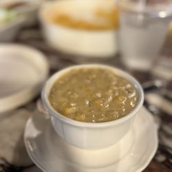 Taco Caballito Tequileria - Corn and crap chowder. It is sweet!