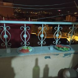 Abdo Restaurant - Cucumber and tamatos with boğma rakı in Turkey İn Hatay country