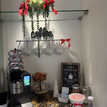 Cooley Smiles - Coffee and hot cocoa bar! - General Dentistry Near Me - Bellevue, Washington Cooley Smiles - Coffee and hot cocoa bar! - General Dentistry Near Me - Bellevue, Washington