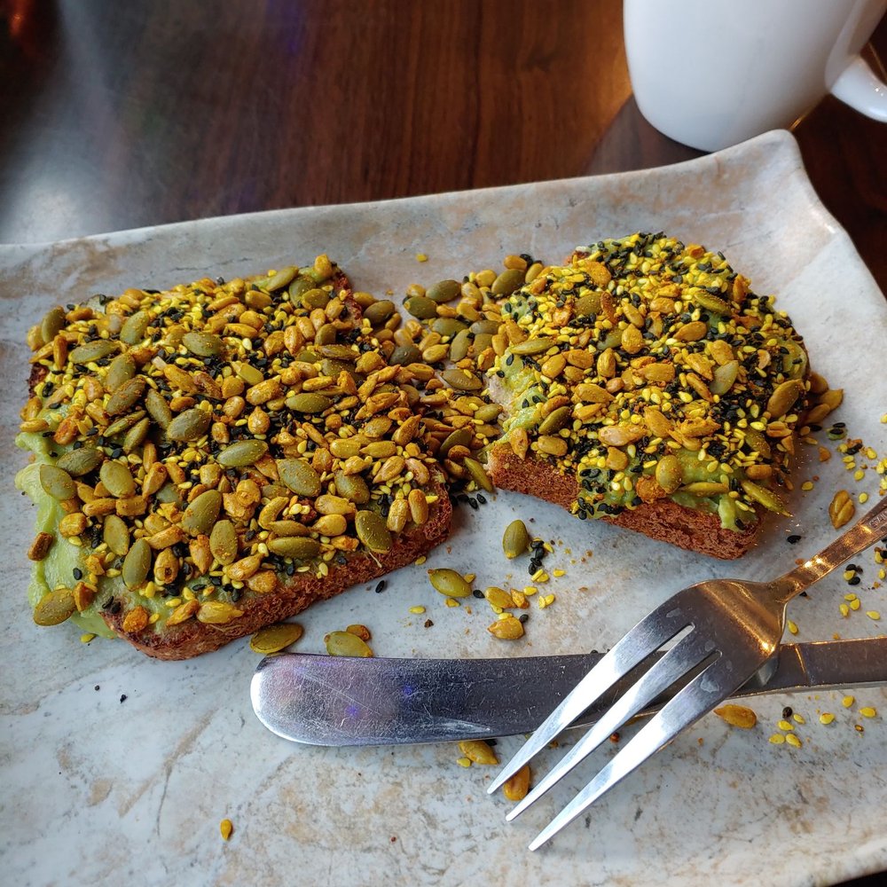 Avocado Toast, unusual. Avocado Toast, unusual.