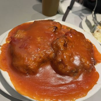 Cafe Bakery & Restaurant - Baked tomato sauce pork chop over rice - Bakeries Near Me - San Francisco, California