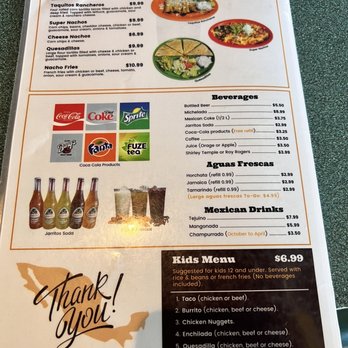 La Terraza - Menu - Mexican Near Me - Marysville, Washington La Terraza - Menu - Mexican Near Me - Marysville, Washington
