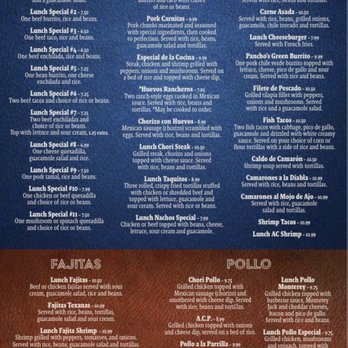 Pancho Villas - Lunch menu - Mexican Near Me - High Point, North Carolina Pancho Villas - Lunch menu - Mexican Near Me - High Point, North Carolina