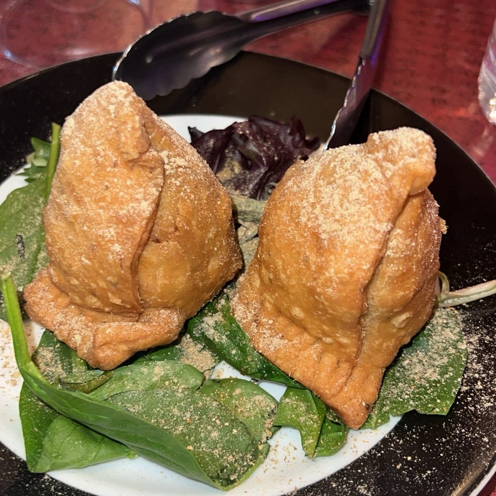 Aamantran Indian Cuisine - Keema Samosa (2 pcs) - Indian Near Me - Toms River, New Jersey Aamantran Indian Cuisine - Keema Samosa (2 pcs) - Indian Near Me - Toms River, New Jersey