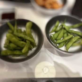 Sushi Kingdom - Fresh Steamed Edamame; there's also a Spicy choice but we chose the "regular" version! - Sushi Bars Near Me - Savannah, Georgia Sushi Kingdom - Fresh Steamed Edamame; there's also a Spicy choice but we chose the "regular" version! - Sushi Bars Near Me - Savannah, Georgia