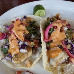 Fish tacos! Fish tacos!