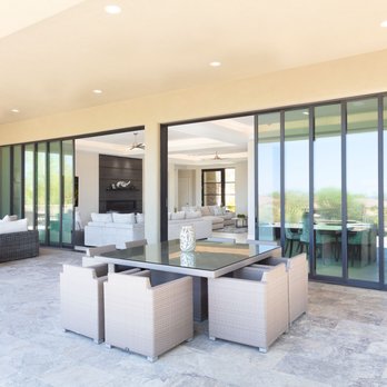 Skye Walls - Outdoor view of multi-slide doors. - Door Sales/Installation Near Me Skye Walls - Outdoor view of multi-slide doors. - Door Sales/Installation Near Me