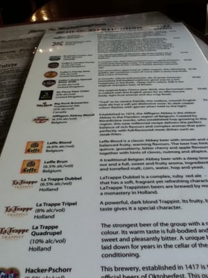 Menu photo 4 Sin And Redemption Toronto, ON
