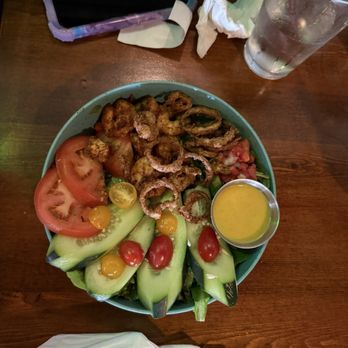 Habana Soco Restaurant - Healthy Cuban Salad (Salad Only) shrimp - Cuban Near Me - Austin, Texas
