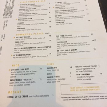 DB Grill - Menu - New American Near Me - Kapolei, Hawaii