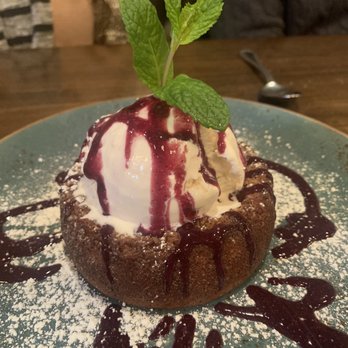 Meso Maya Comida y Copas - Blueberry dessert - Mexican Near Me - Dallas, Texas