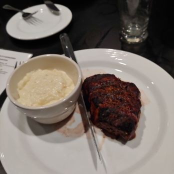 Shorty's Steakhouse - 8oz filet and Asiago grits - Steakhouses Near Me - Garrett, Indiana Shorty's Steakhouse - 8oz filet and Asiago grits - Steakhouses Near Me - Garrett, Indiana