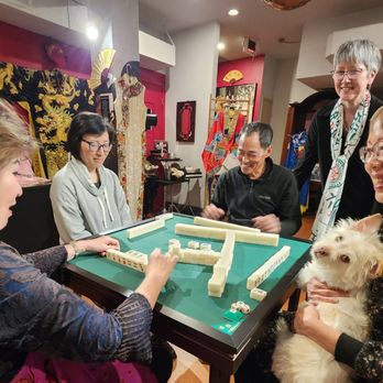 Mahjong With Kim - Mahjong party at the Showgirl Magic Museum! - Tabletop Games Near Me Mahjong With Kim - Mahjong party at the Showgirl Magic Museum! - Tabletop Games Near Me