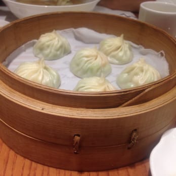 鼎泰豐 - Steamed angled loofah and shrimp dumplings - Taiwanese Near Me - Sha Tin, HK