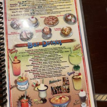 La Hacienda Real - Menu page - Mexican Near Me - Salem, Oregon