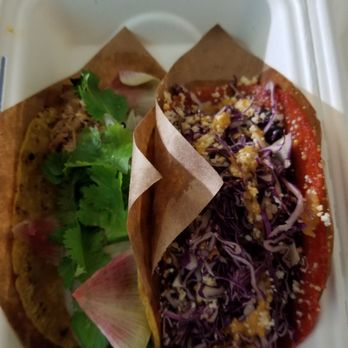 Nixta Taqueria - Enchilada Potosina, duck carnitas--SO GOOD! - Mexican Near Me - Austin, Texas