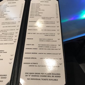 Shogun Palace - Sushi Bars Near Me - Bakersfield, California