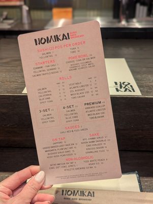 Menu photo 3 Nomikai Las Vegas, NV Menu photo 3 Nomikai Las Vegas, NV